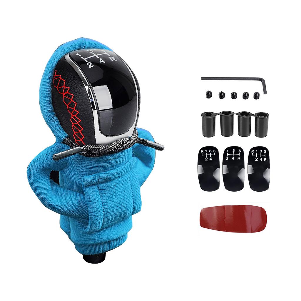 M8 M10 M11 M12 Universell 5/6-Gang Leder Schaltknauf Ersatz Manuelles Auto Schaltstock Schaltknauf Schaltknauf
