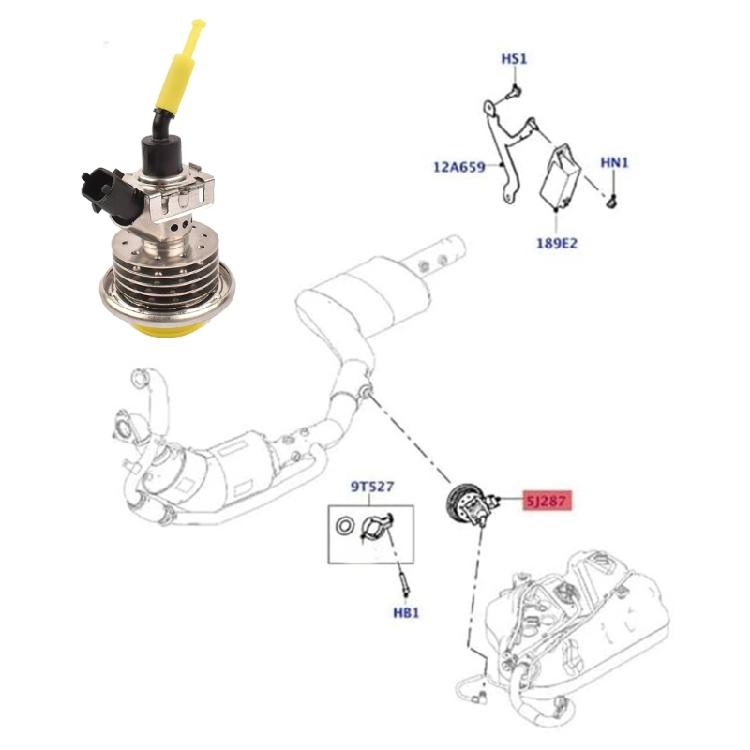 Ecofriendly Car Urea Injection Nozzle for Efficient Engine Combustion LR062819 04440210431 LR071703 LR134711 FPLA189E3AB
