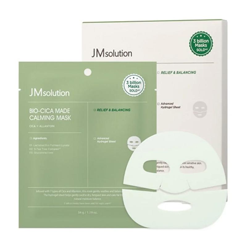 [JM Solution] Bio-Cica Made Calming Mask 34g*4EA