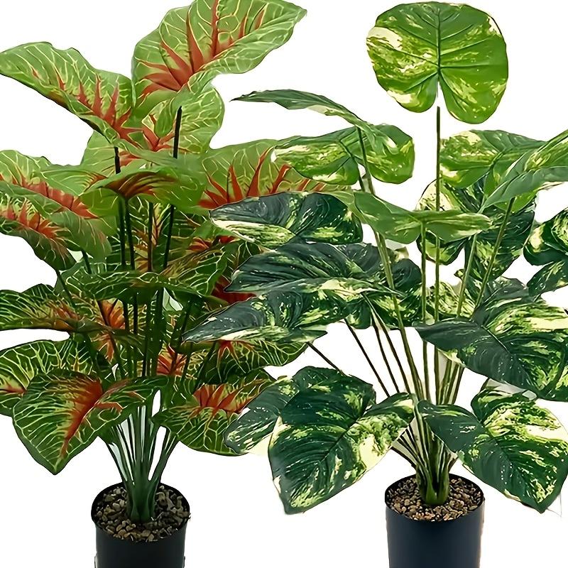 2pcs Simulation of Green Plants Home Decoration Scenery Garden Landscape Fake Potted Plants