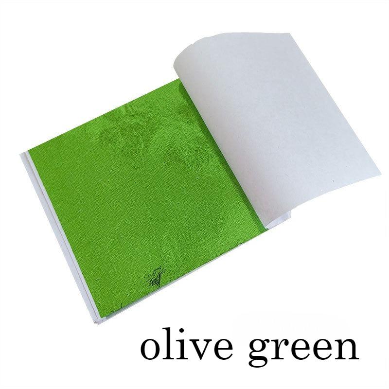 High Quality Gold/silver Foil Paper 9 * 9CM, Color, Buddha Statue Hotel Decoration Supplies, Furniture DIY Crafts Gold Foil Paper, Nail Art Supplies