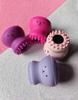 Octopus Design Silicone Facial Cleansing Brush Face Exfoliator Massager Beauty Tool -Multicolour