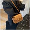 Marken Mini Flap Crossbody-Taschen für Damen Luxus Designer-Portemonnaies und Handtaschen PU-Wildleder Damen Schulter-Satteltasche kleiner bolso