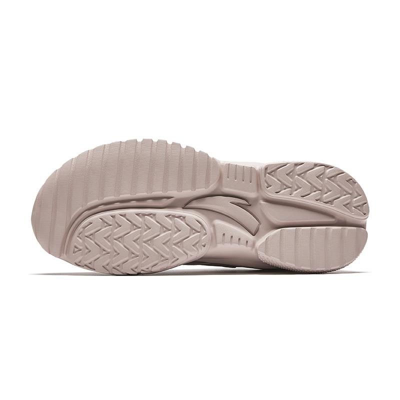 New Anta Life Collection Anti Slip Wear Resistant Low Top Casual Shoes Women's Lotus Gray 922418854-8