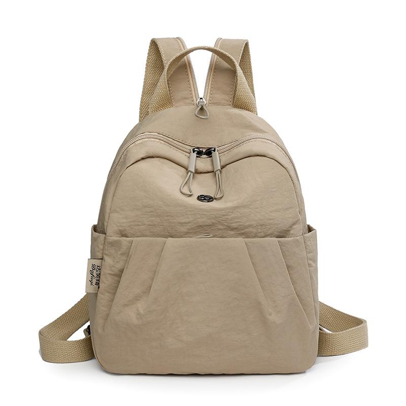 

Однотонный водоотталкивающий рюкзак Многофункциональная нагрудная сумка Сумка через плечо хаки