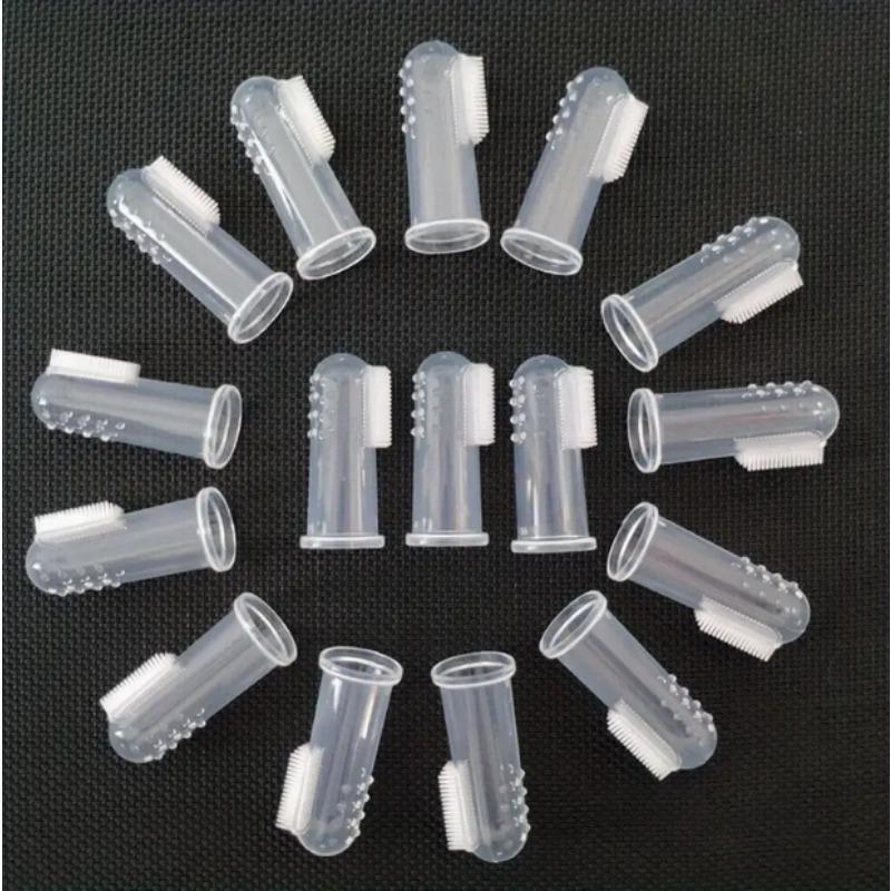 

16 шт., Ультрамягкая силиконовая зубная щетка для собак и кошек - Лучшая для здоровья зубов, Нежная к зубам и деснам, Простая в использовании, Зубная щетка для собак