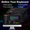 RK ROYAL KLUDGE RK68 Wired 65% Mechanical Keyboard, RGB Backlit Ultra-Compact 60% Layout 68 Keys Gaming Keyboard, Hot Swappable Keyboard with