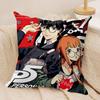 PPersona  Cushion Cover Soft Plush Fabric DoubleSided Printed Cushion Covers for All Seasons Home Decor