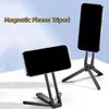 Aluminum Zinc Zinc Alloy Dual-sided Magnet Tripod Lightweight Phone Handle  for Home