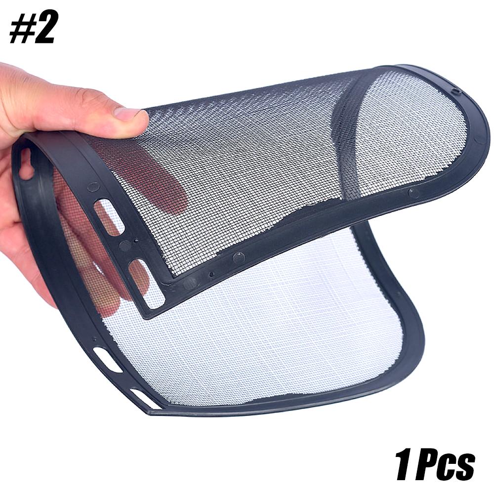 1 Pcs Safety Mask With Mesh Visor For Chainsaw Trimmer Pole Pruners, Protective Mask And Mesh Mask For Face Protection Sports