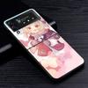 Custodia Klee Genshin Impact per Samsung Galaxy Z Flip4 Flip3 5G Guscio Rigido in PC per Cellulare Z Flip 4 3 Nero Coque Zflip4 Zflip3 Copertura