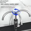 Stainless Steel Instant Hot & Cold Electric Kitchen Faucet