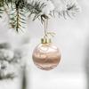 9 Pcs 3.15 Inch Christmas Ball Ornaments Glitter Sequin Xmas Hanging Foam Ball Decorations for Wedding Party Holiday Home Office Decor