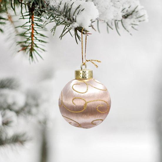 9 Pcs 3.15 Inch Christmas Ball Ornaments Glitter Sequin Xmas Hanging Foam Ball Decorations for Wedding Party Holiday Home Office Decor