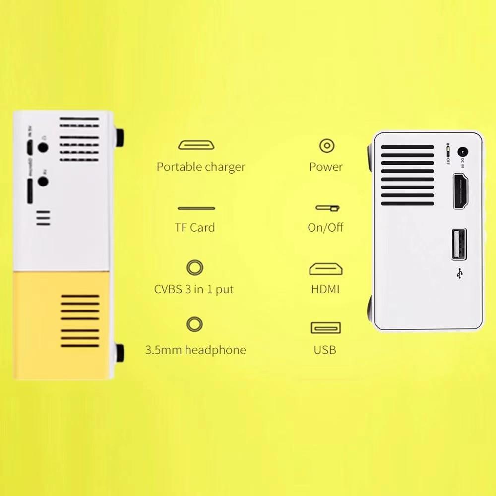 Mini-Projektor ledTragbarer HD-Projektor