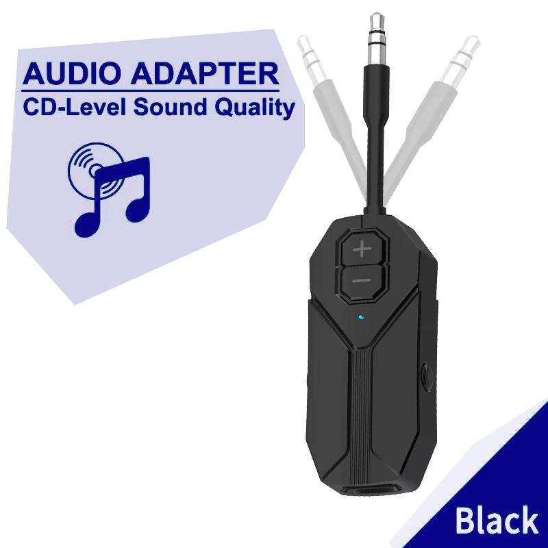 

Bluetooth 5.4 Receiver Transmitter 3.5mm AUX HIFI Stereo Wireless Audio Adapter HD Mic for Car Speaker Bluetooth Headset PC TV M28