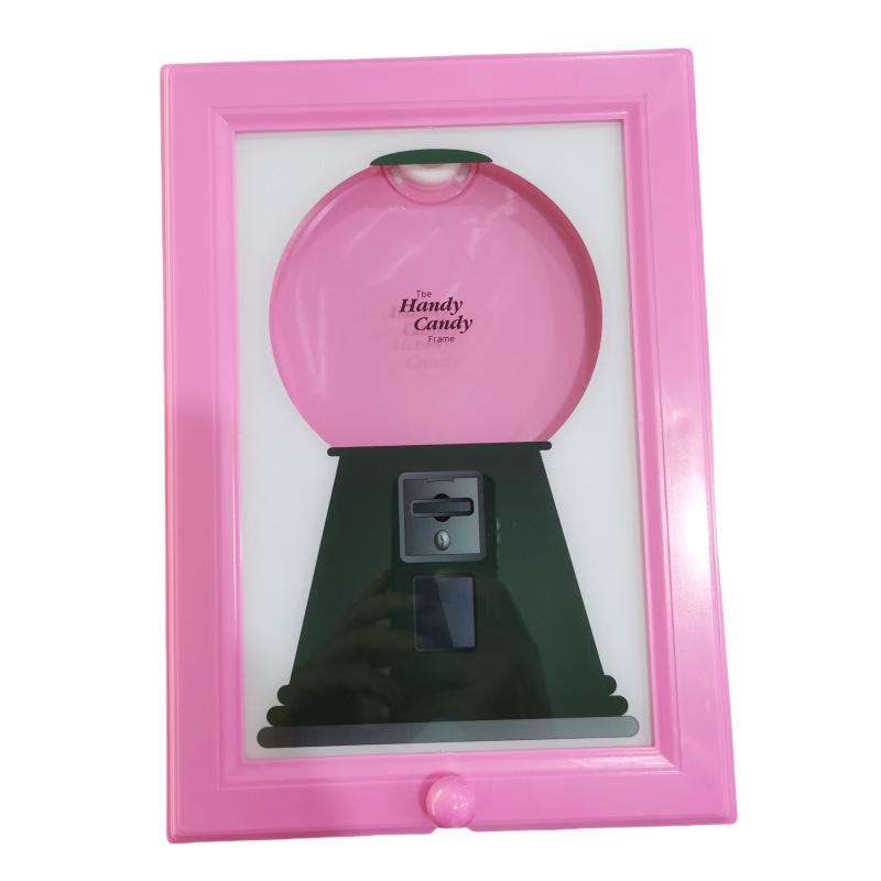 Seltenes Vintage Handy Süßigkeiten Rahmen Spender Bilderrahmen Candy Photo Frame