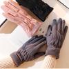 Gloves Women Winter Windproof Waterproof Touch Screen Internal Plush Keep Warm Skin-friendly Female Gloves