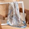 Silk scarf square scarf high-end strap 100% mulberry f student fashion sunscreen shawl dual-purpose