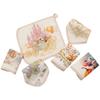 Four-Layer Gauze Cartoon Baby Towel: Absorbent Kindergarten Bib and Handkerchief.
