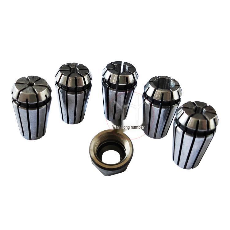 ER11A Collet Holder Spindle Motor for Engraving Machine - Elastic Tool Chuck & Nut Cap Accessory