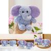Elephant Plush Keychain With Scented Cotton For Kids Gift