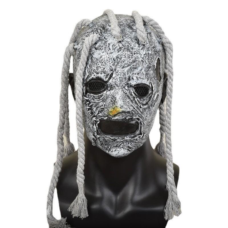 Slipknot Actieve Knoop Masker Met Latex Cosplay Voor Halloween En Feestvermaak