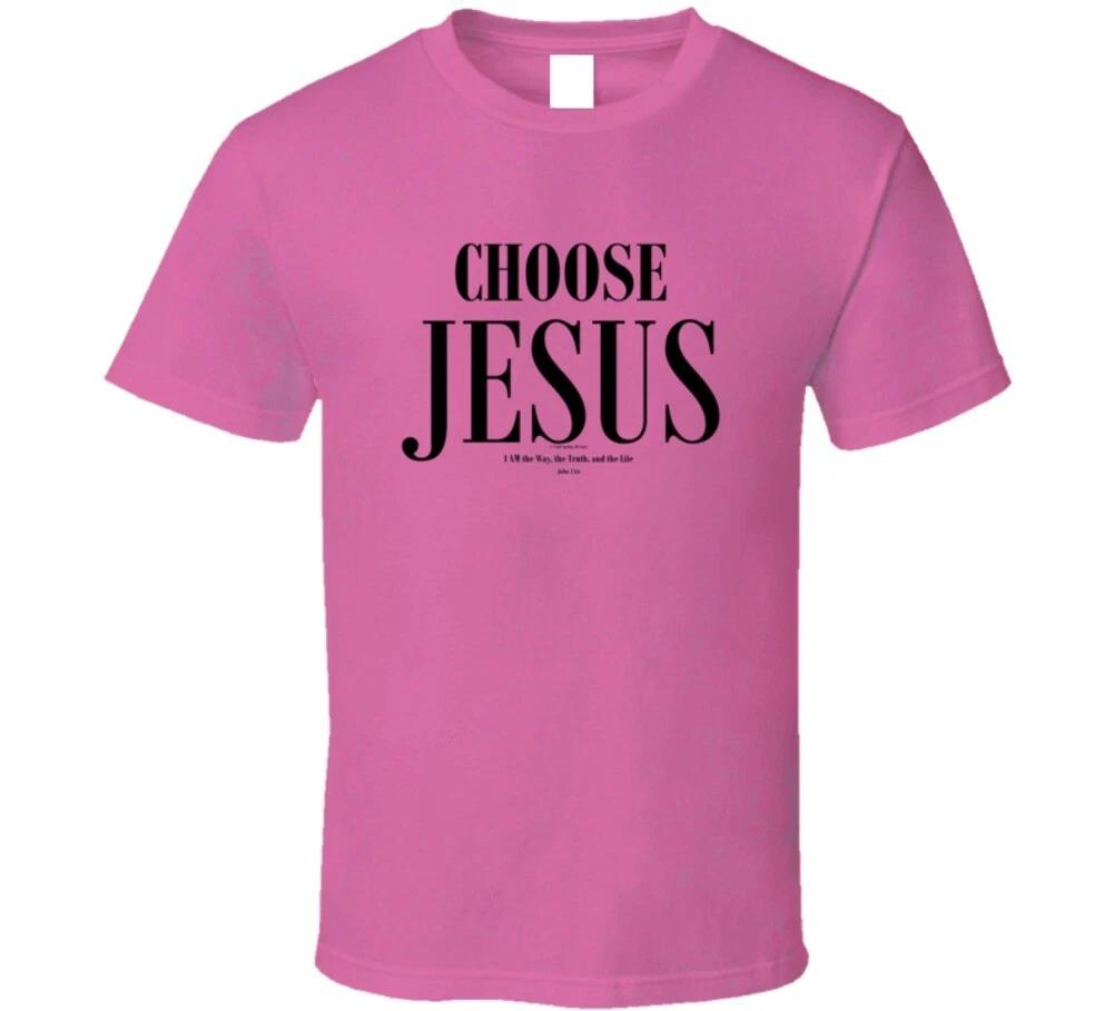 Choose Jesus Christian Jesus Christ Church Bible Gift T Shirt XL