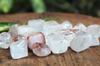 Jet New Authentic Tumbled Stone (ONE PIECE) Attractive Genuine Approx 20-30 Grams Energized Stones (Crystal Lithium)