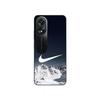 Case - Maniacase - Oppo A38 - Soft - Black - Nike Logo Mountain Fly