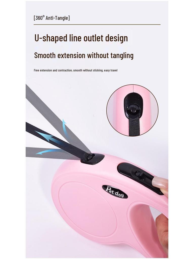 Automatic Retractable Dog Leash for Small To Large Breeds