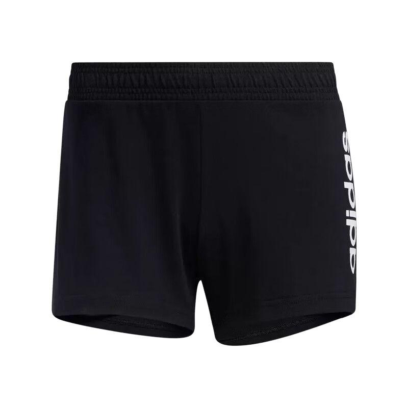 

Adidas Neo Letter Logo Printed Sports Casual Shorts Women shorts Black GP5566 XL