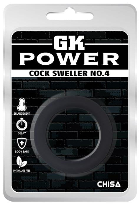 Cockring Silicone Cock Sweller N°4 - 45mm - GK Power - Flexible Cockrings