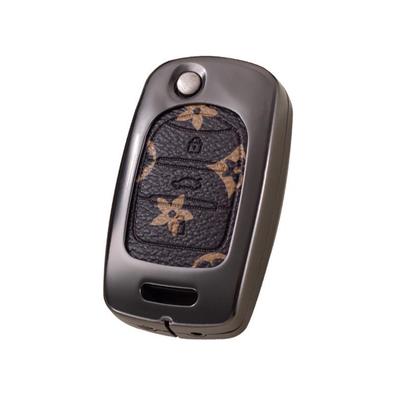 Compatible Key Case for Wuling Hongguang, Mini EV, S/S3, Chi Ma Long GB