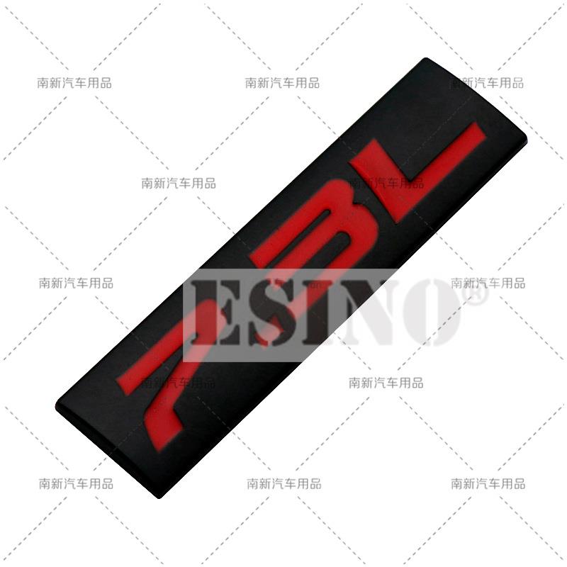 Car Styling 3D Metal Chrome Zinc Alloy Adhensive Emblem 6.0L 6.1L 6.2L 6.4L 7.0L 7.3L Body Trunk Fender Badge Accessory