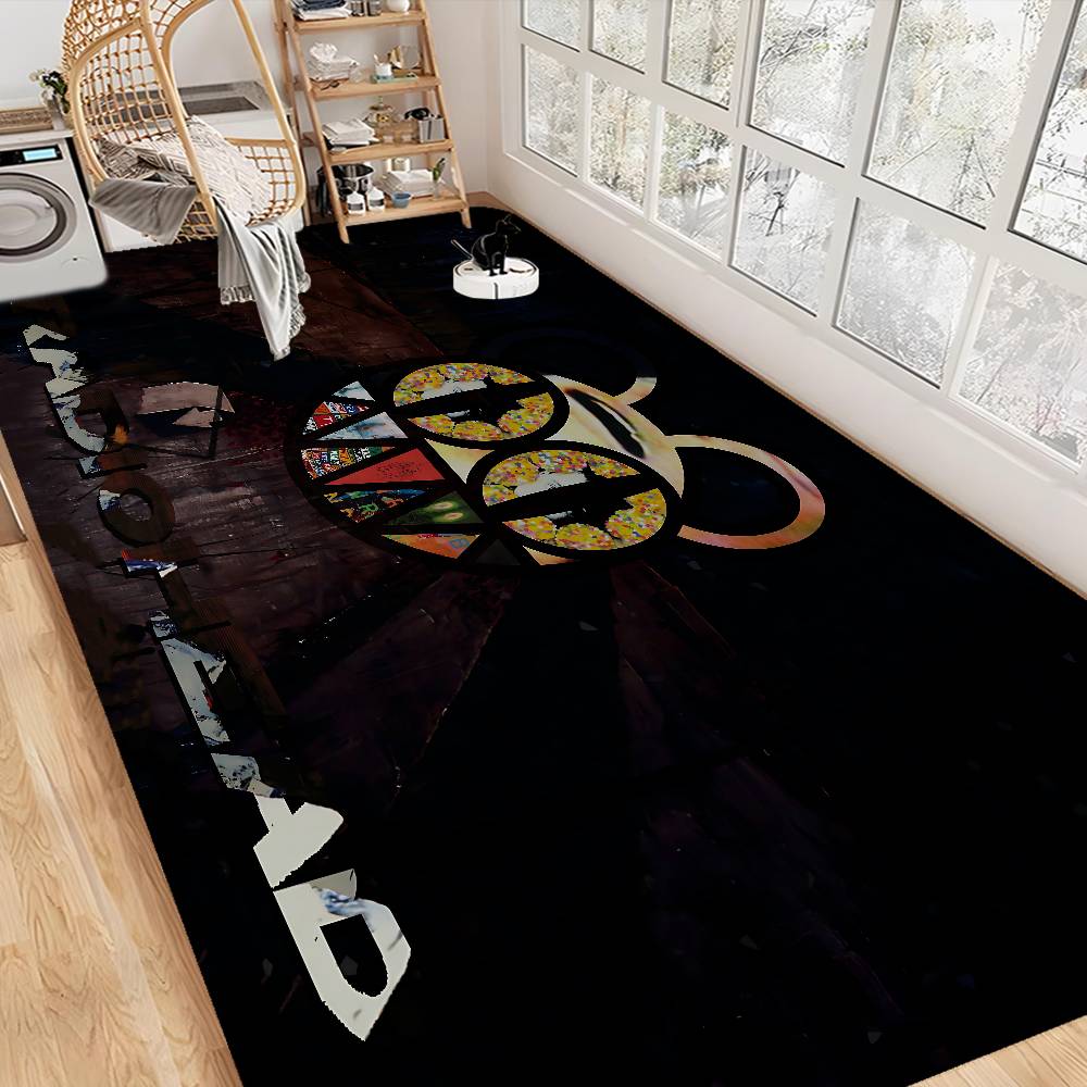 Classic R-Radiohead Rap Band Floor Mat Rectangle Anti-slip Home Soft Badmat Front Door Indoor Outdoor Mat Hotel Decor Mat