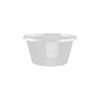 Disposable 750ml Round Transparent Meal Box