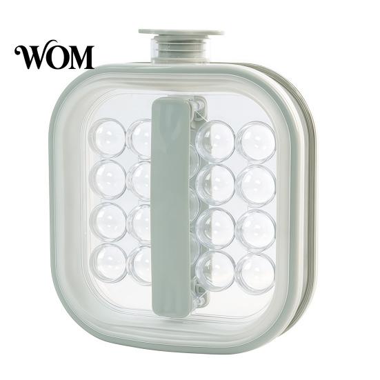 Reusable Odorless Ice Ball Tray Maker Kettle with Pull Handles, 2-in-1 Cube Road Trip Portable Mold, Spherical for Whiskey And Cocktails Innovative