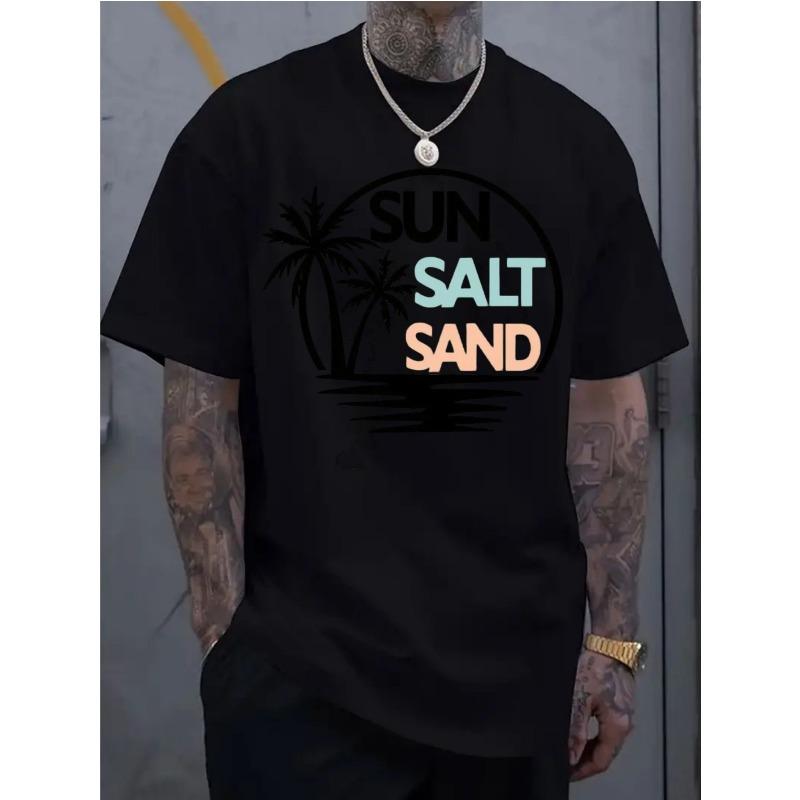 

Мужская футболка с круглым вырезом - Повседневная летняя футболка с коротким рукавом для спортзала и пляжа, Дышащая для тренировок, Незаменимая вещь, которую можно стирать в машине, Универсальная для путешествий и на каждый день S