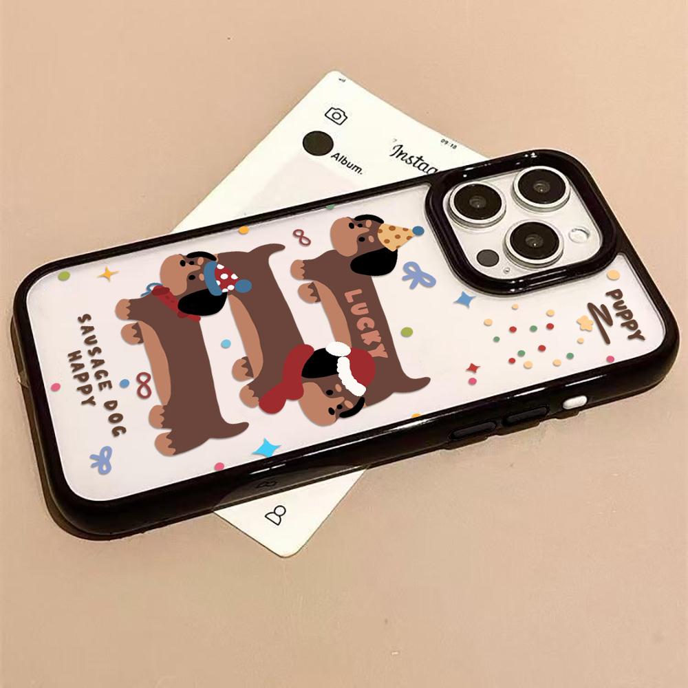 Acrylic Phone Case for iPhone 11 12 13 14 Pro 12 14 16 Pro Max for Samsung A16 A36 A56 S24 FE High-quality Painted Anti-fall Mobile Phone Case
