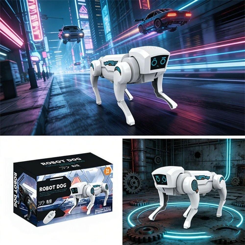 Mechanical Design RC Robot Dog Toy Electric Electric Robot Dog Gift For Children