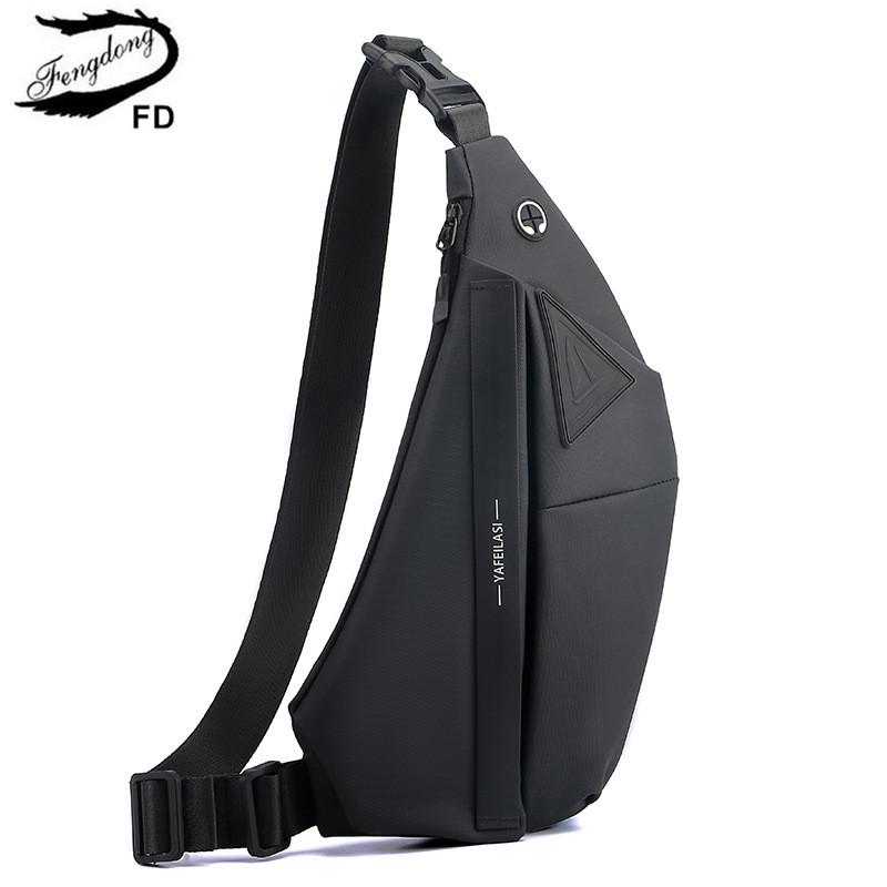 Anti-theft Chest Bag Crossbody Bag for Men Messenger Bag Sling Shoulder Bag Mobile Phone Waterproof Bagpack Travel Sports Bag