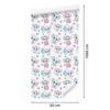Elephants Wallpaper White, Light Gray and Powder Pink 50x1000