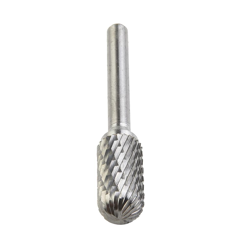 12mm Double Cut Carbide Rotary File Burr Effective Tool for Metal Grinding with 6 35mm Shank for Optimal Performance