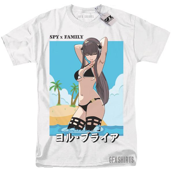 Семья Шпионов Йор Форгер Футболка Хентай Вайфу Аниме Сенпай Косплей Манга Футболка Унисекс Футболка M