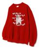 UNION GARMENTS Wemovedog French Terry Sweatshirt Red