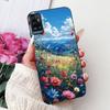 Für ZTE Blade A51 Hülle Für ZTE Blade A71 Case A7030 Luxus Schmetterling Liebe Süße Katze Cool Hübsch Löwe Bemalt Schwarzes Silikon