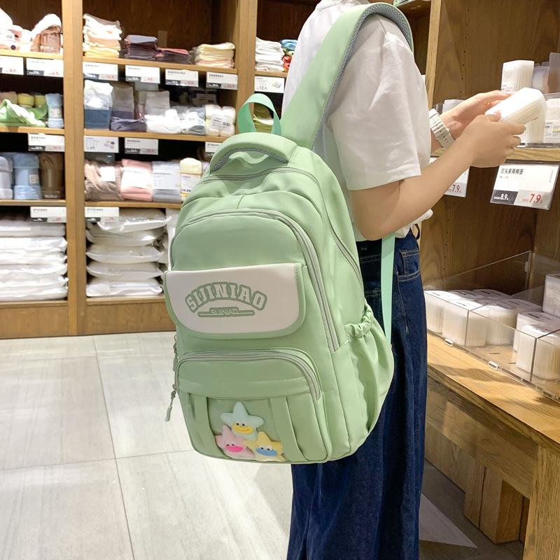 Нейлоновый рюкзак для девочек — фото 18