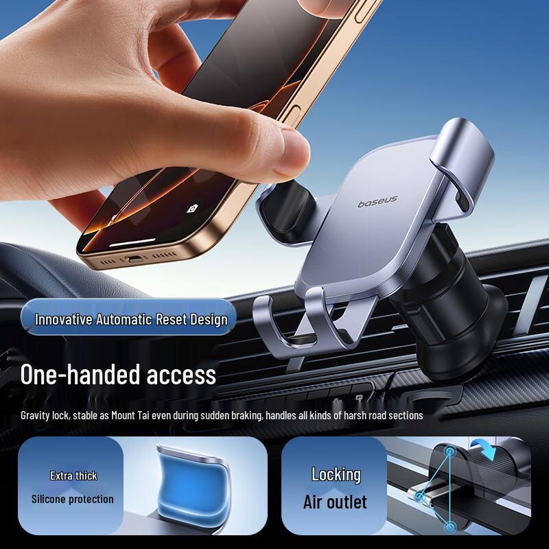 Baseus Schwerkraft Lüftungsschlitz Auto Handyhalterung
