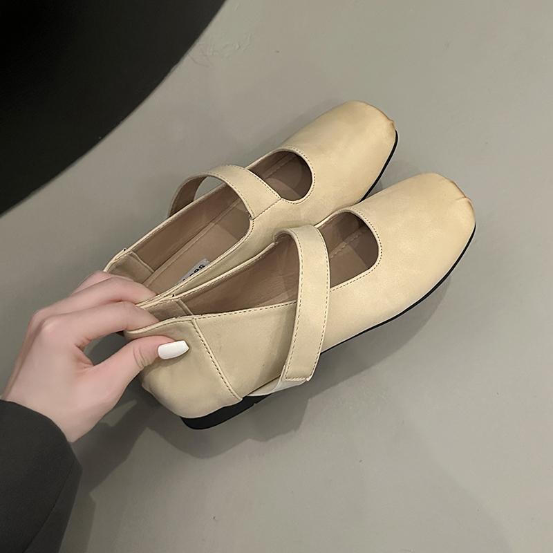 

Fashion Square Toe Women Ballet Flats Shoes Fashion Shallow Elastic Band Spring Autumn Ladies Comfort Soft Sole Ballerina Shoes 39 светло-желтого
